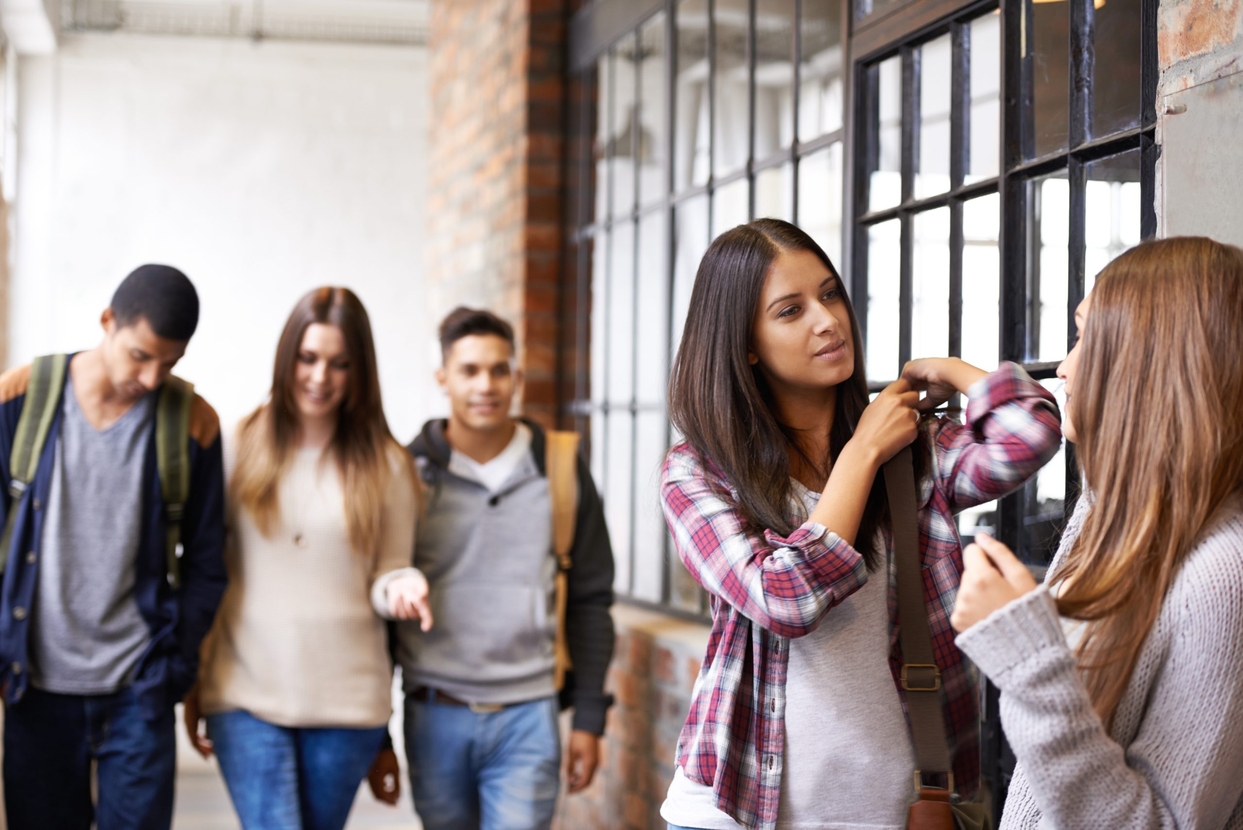 Loving life on campus.